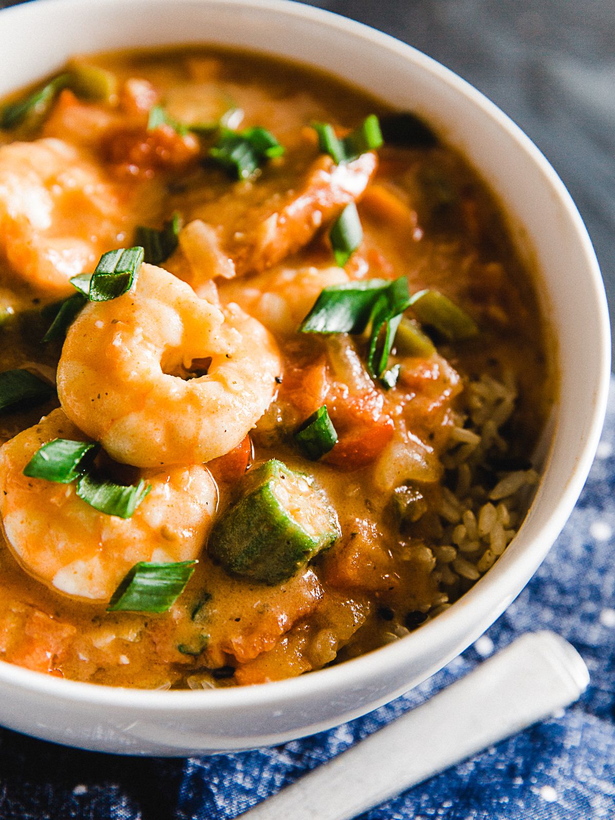 Spicy Gumbo With Shrimp, Sausage and Okra - Dad With A Pan