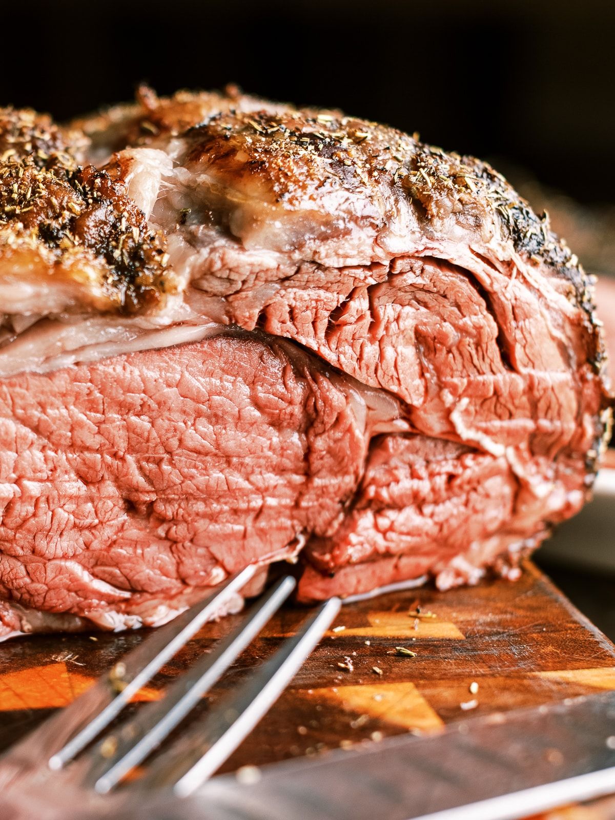 Simple, Foolproof Garlic Herb Crusted Prime Rib with Au Jus