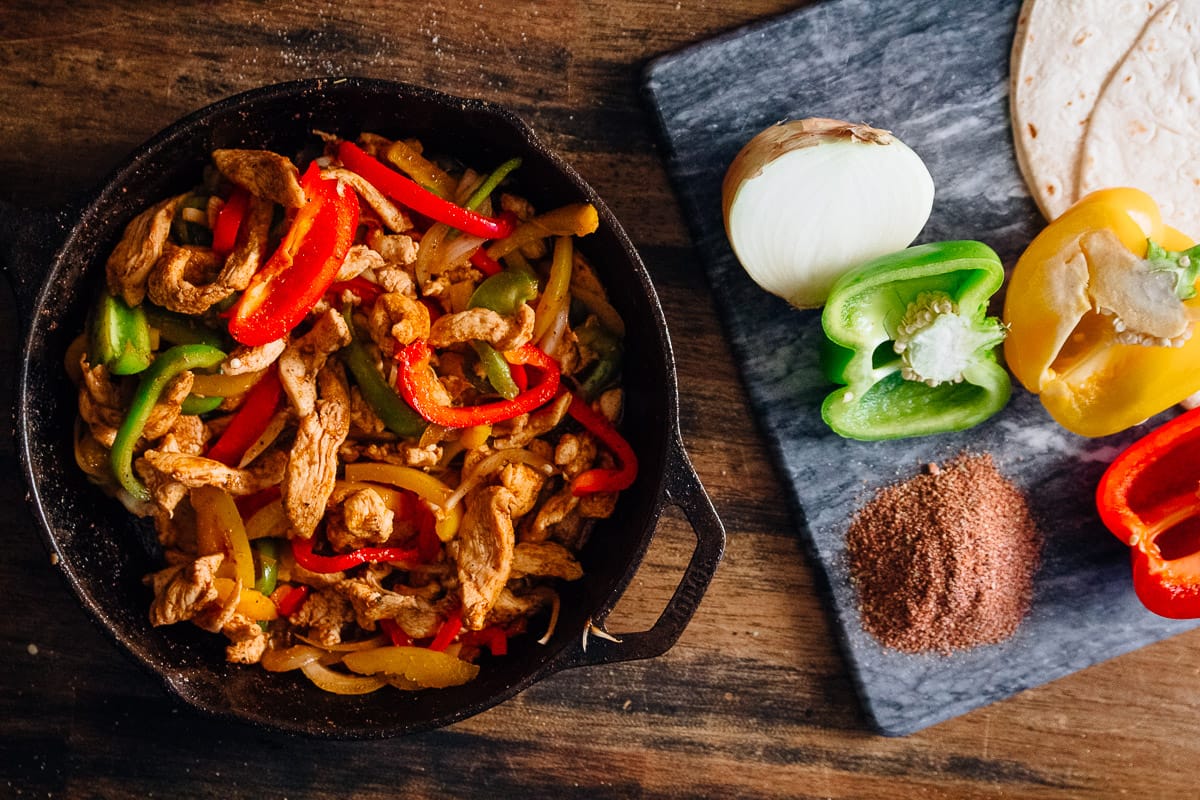 Spicy Chicken Fajitas 22