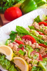 Tuna Salad Lettuce Wrap 12