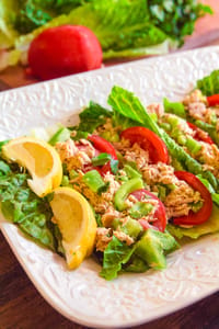 Tuna Salad Lettuce Wrap 8