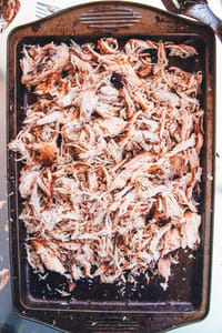 Barbecue Smoked Pulled Chicken 31