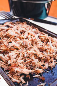 Barbecue Smoked Pulled Chicken 35