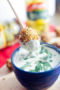 Bleu Cheese Fried Olives Aioli 32