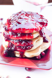 Cranberry Walnut Pancakes Syrup 2