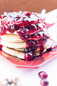 Cranberry Walnut Pancakes Syrup 8