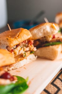 Thanksgiving Sliders Cranberry Sauce 15