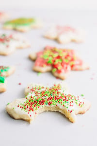 Lemon Cream Cheese Frosting Cutout Cookies 23