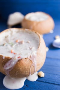 blue bayou clam chowder 25