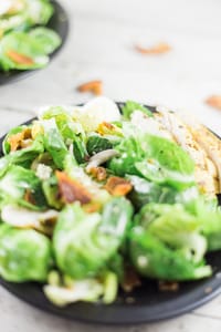 Brussel Sprout Salad With Chicken 14