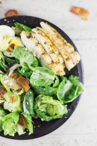 Brussel Sprout Salad With Chicken 21