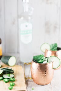 Jalapeno Mint Cucumber Moscow Mule 14