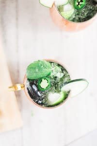 Jalapeno Mint Cucumber Moscow Mule 17