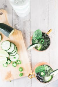 Jalapeno Mint Cucumber Moscow Mule 23