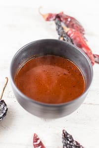 Mexican Spicy Chile Red Sauce 6