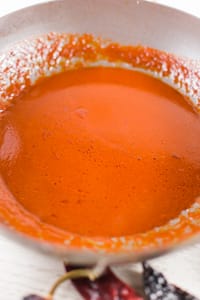Mexican Spicy Chile Red Sauce 9