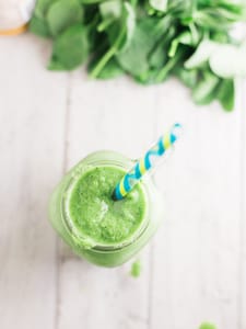 Apple Spinach Protein Smoothie 6