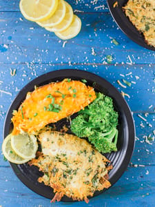 Parmesan Herb Crusted Baked Tilapia 6