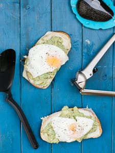 Avocado Swiss Egg Toast 24