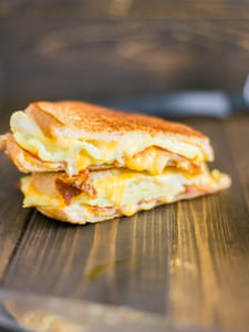 Breakfast Grilled Cheese Sandwich 9