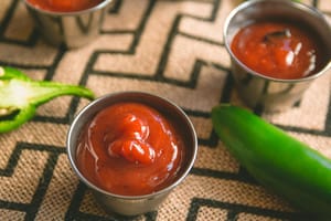 Easy Roasted Jalapeno Ketchup feat 1