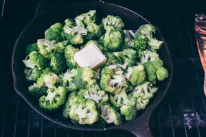 grilled butter garlic broccoli 6