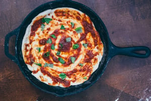 Crispy Skillet Pizza Dough 12