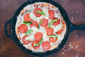 Crispy Skillet Pizza Dough 13