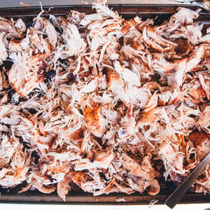 Barbecue Smoked Pulled Chicken 27
