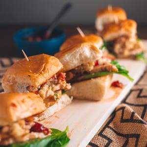 Thanksgiving Sliders Cranberry Sauce feat 1