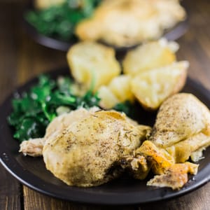 Crock Pot Roast Chicken 9