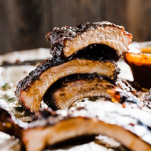Low and Slow Grilled Baby Back Ribs - Dad With A Pan