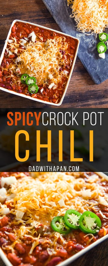 2-Quart Slow Cooker Spicy Chili Recipe • A Weekend Cook®