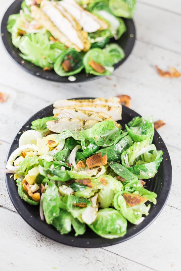 Brussel Sprout Salad With Chicken 25