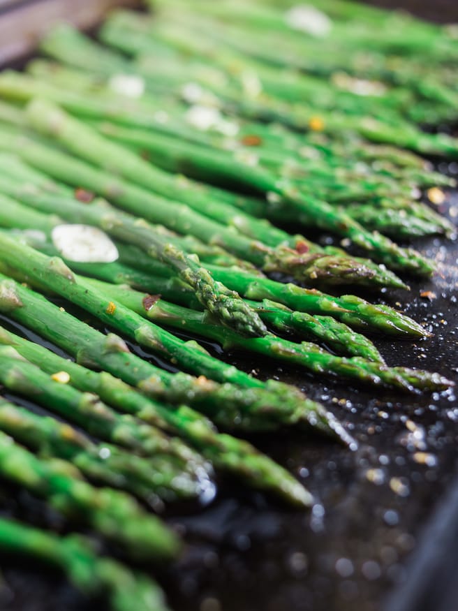 Garlic Red Pepper Asparagus 3