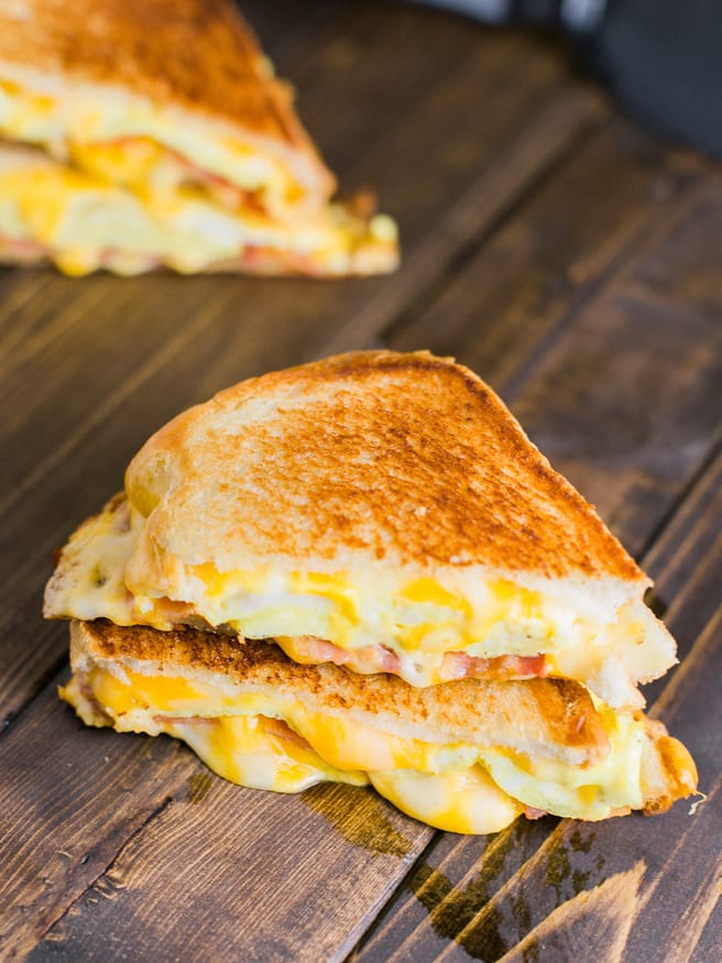 Breakfast Grilled Cheese Sandwich 13