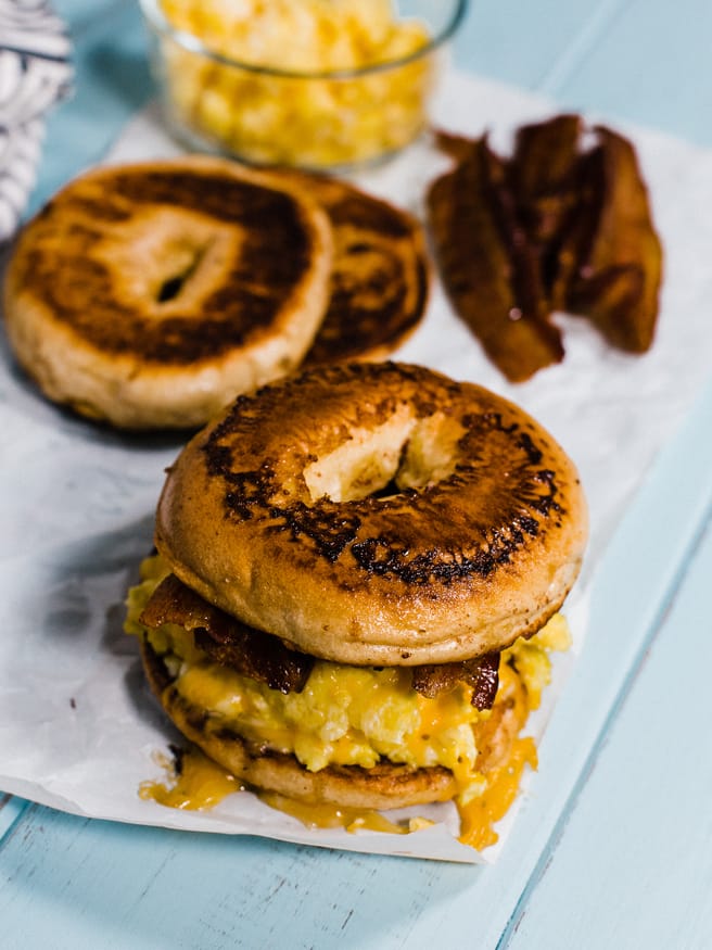 Breakfast Sandwich Maker French Toast Bagel Sandwich