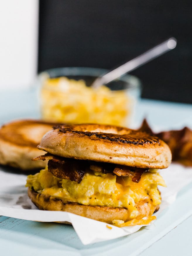 Breakfast Sandwich Maker French Toast Bagel Sandwich