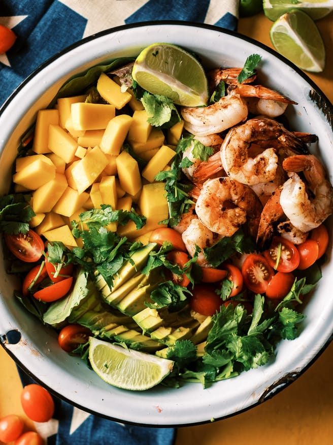 Shrimp and Avocado Salad Recipe, Food Network Kitchen