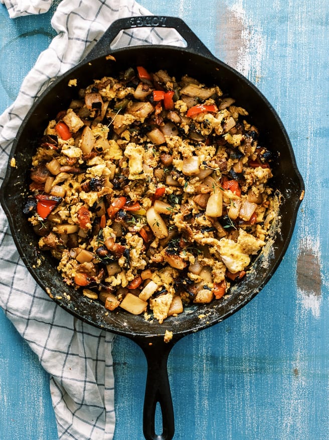 Dont shy away on this low carb country skillet with Turnips instead of Potatoes. These make an excellent low carb alternative when you need to cut carbs.