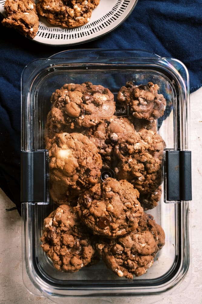 Hot Chocolate Cookies, infused with the rich, comforting flavors of hot chocolate mix and mini marshmallow bits. Perfect for cozy winter evenings, these cookies offer a chewy, chocolatey treat that's sure to warm your heart and tickle your taste b