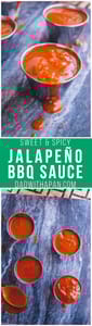 Sweet And Spicy Jalepeno Barbecue Sauce pin