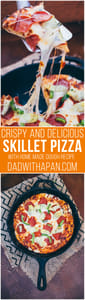 Crispy Skillet Pizza Dough pin