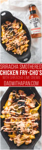 Texas Sriracha Chicken Nacho Fries Pin