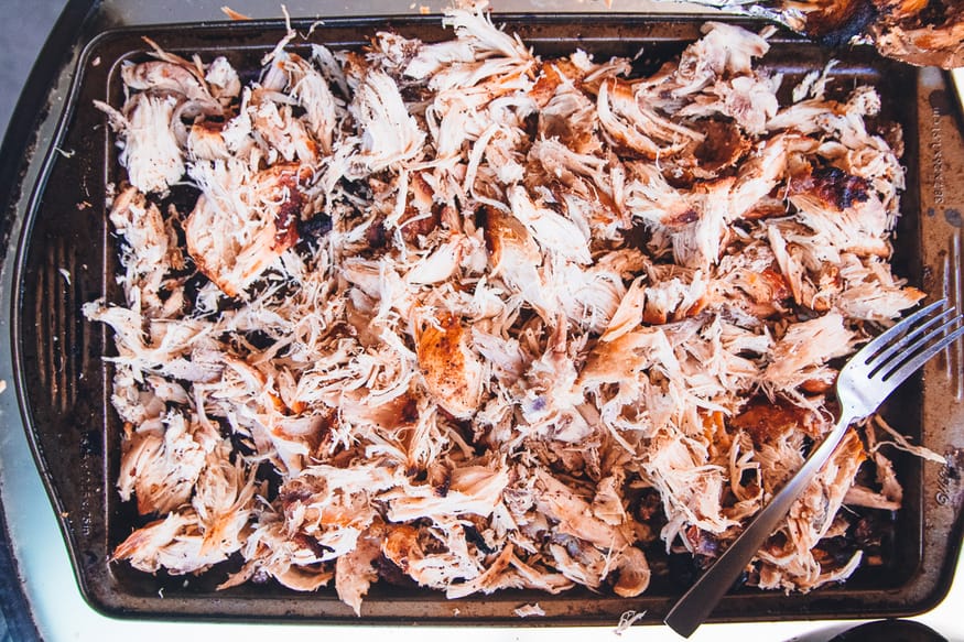 Barbecue Smoked Pulled Chicken 27