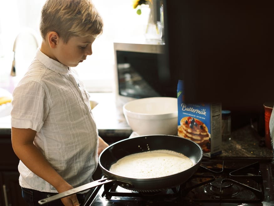 Bacon and Egg Crepe Pockets - Dad With A Pan