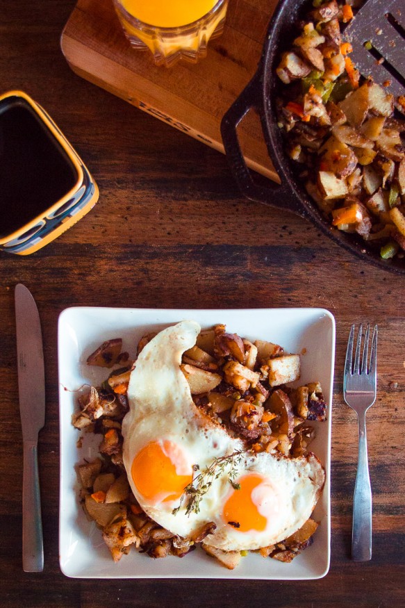 Rustic Country Style #Breakfast #Potatoes