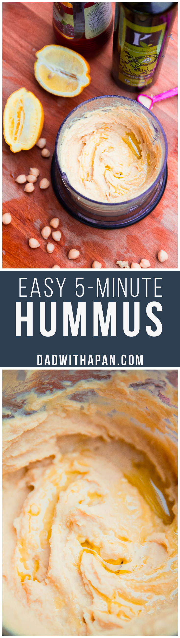 Easy 5-Minute Hummus