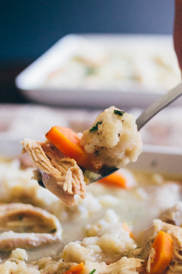 Chicken And Parsley Cheese Dumplings