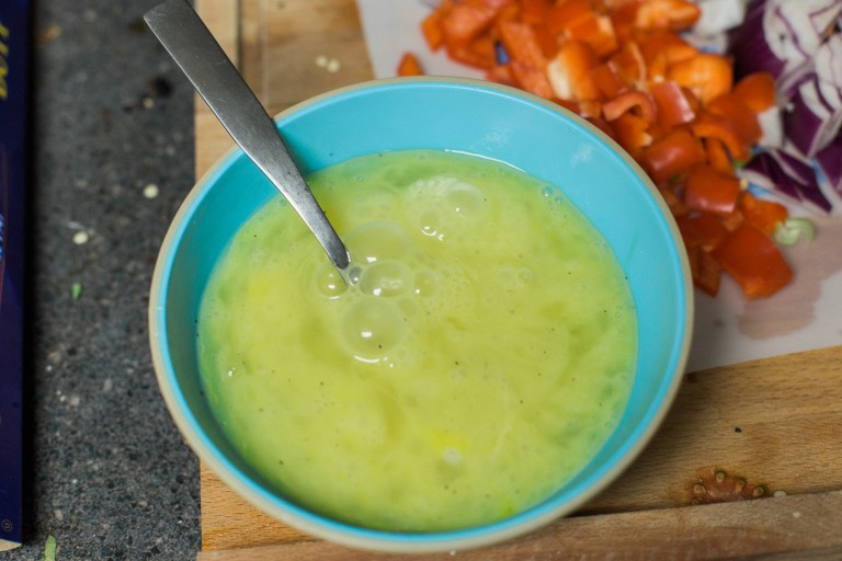 Sweet Potato Breakfast Skillet with Egg White Scramble Dad With A Pan